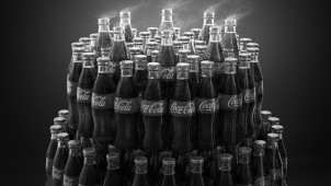 Coca Cola Bottle - Happy Century